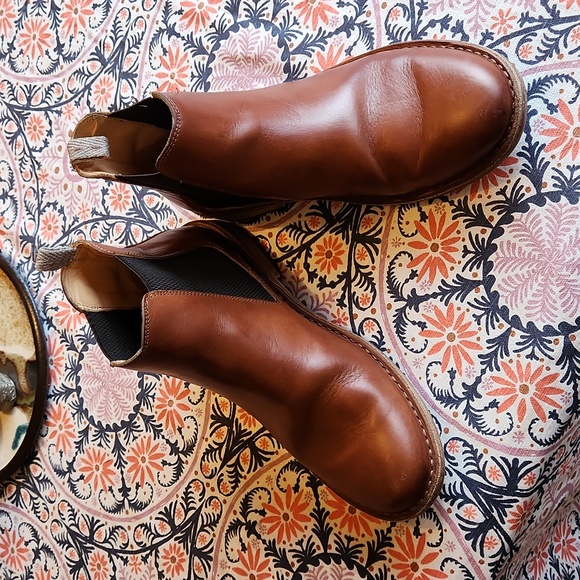 Astorflex Shoes - Cognac Leather Chelsea Boots Astorflex Bitflex Size 42 EU/ 10.5 Womens US